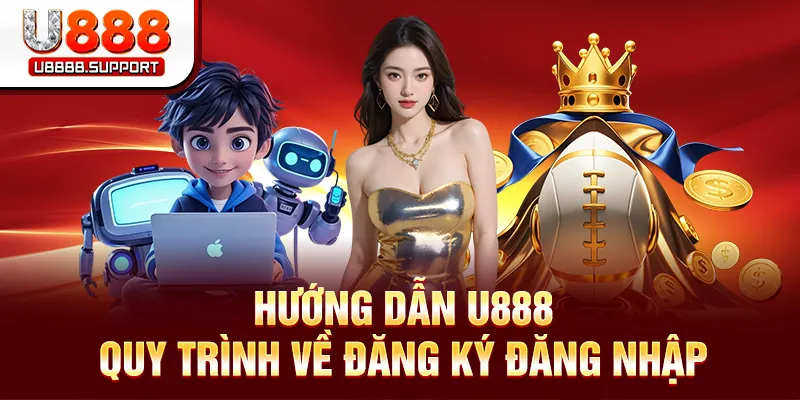 Hướng dẫn U888 quy trình về đăng ký đăng nhập