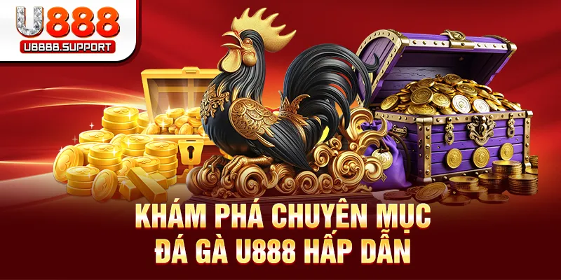 Khám phá chuyên mục đá gà U888 hấp dẫn